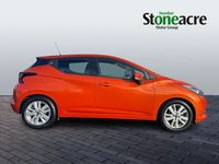 Used Nissan Micra Acenta 100 HP (73 kW) 2019 Orange Hatchback