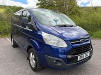 Used Ford Transit Custom Limited 170 HP (125 kW) 2018 Blue Van