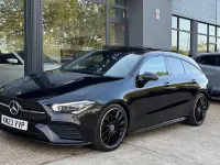 Used Mercedes CLA200 AMG Line Premium Plus 161 HP (118 kW) 2023 Black Estate