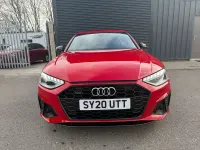 Used Audi A4 Black Edition 245 HP (180 kW) 2020 Red Sedan