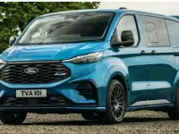 New Ford Transit Custom 170 HP (125 kW) 2026 Blue Van