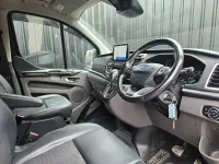 Used Ford Transit Custom Sport 185 HP (136 kW) 2021 Black Van