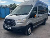 Used Ford Transit 125 HP (91 kW) 2018 Silver Van