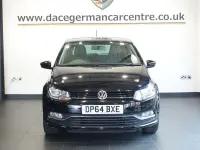 Used VW Polo Design 90 HP (66 kW) 2015 Black Hatchback