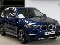 Used BMW X1 xLine 189 HP (139 kW) 2017 Blue SUV