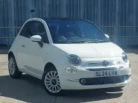Used Fiat 500 70 HP (51 kW) 2024 White Hatchback