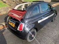 Used Fiat 500 Pop 69 HP (50 kW) 2012 Black Cabriolet