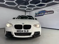 Begagnad BMW 120 M Sport 2013 Vit Halvkombi