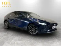 Used Mazda 3 Exclusive-Line 140 HP (102 kW) 2025 Blue Hatchback