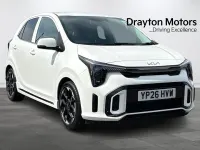 New Kia Picanto GT-Line 68 HP (50 kW) 2026 White Hatchback
