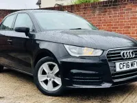 Used Audi A1 Sportback 95 HP (69 kW) 2016 Black Hatchback