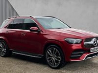 Used Mercedes GLE350 AMG line 272 HP (200 kW) 2019 Designo hyacinth red metallic