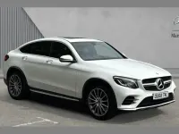 Used Mercedes GLC250 AMG Line Premium 200 HP (147 kW) 2018 White SUV