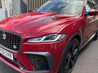 Used Jaguar F-Pace SVR 551 HP (405 kW) 2022 Red SUV