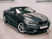 used BMW 218 2 Series 2.0 d M Sport Auto Euro 6 (s/s) 2dr GREAT SPEC & £35 ROAD TAX Convertible