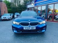 Used BMW 320 Sport Line 190 HP (139 kW) 2019 Blue Sedan