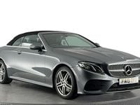 Used Mercedes E350 AMG line 313 HP (230 kW) 2019 Grey Cabriolet