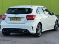 Used Mercedes A180 AMG line 2016 White Hatchback