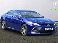 Used Toyota Camry 218 HP (160 kW) 2021 Blue Sedan