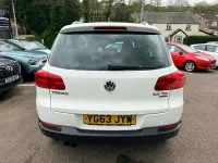 Used VW Tiguan SE 140 HP (102 kW) 2013 White SUV