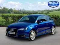 Usado Audi A1 S-Line 150 HP (110 kW) 2016 Azul Citadino