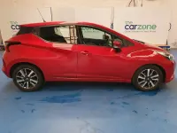 Used Nissan Micra Acenta 90 HP (66 kW) 2018 Red Hatchback