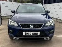 Used Seat Ateca XCELLENCE 150 HP (110 kW) 2017 Blue SUV