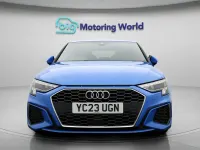 Używany Audi A3 S-Line 110 KM (80 kW) 2023 Niebieski Sedan/Limuzyna