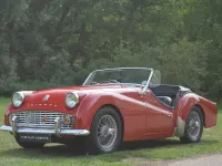 Used Triumph TR3 1959 Red Cabriolet