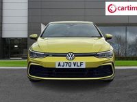 Used VW Golf VII R-line 150 HP (110 kW) 2021 Yellow Hatchback