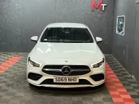 Used Mercedes CLA200 AMG line 2019 White Coupe
