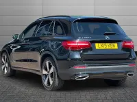 Used Mercedes GLC220 Urban 170 HP (125 kW) 2019 Obsidian black SUV