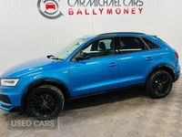 Used Audi Q3 Black Edition 150 HP (110 kW) 2018 Blue SUV