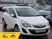 Used Vauxhall Corsa 65 HP (47 kW) 2014 White Hatchback