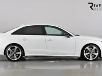 Used Audi A4 Black Edition 347 HP (255 kW) 2021 Glacier white Sedan