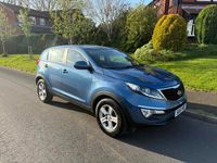 Used Kia Sportage 116 HP (85 kW) 2015 Blue SUV