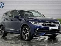 Used VW Tiguan Allspace R-line 150 HP (110 kW) 2024 Blue SUV