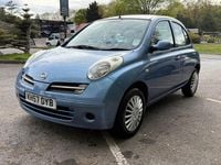 Begagnad Nissan Micra 79 HK (58 kW) 2007 Blå Halvkombi