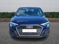 Used Audi A3 S-Line 110 HP (80 kW) 2021 Blue Sedan