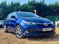 Used Toyota Auris Business Edition 110 HP (80 kW) 2016 Blue Hatchback