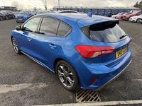 Used Ford Focus ST-Line 125 HP (91 kW) 2019 Blue Hatchback