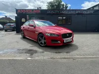 Used Jaguar XE Ingenium 200 HP (147 kW) 2019 Red Sedan