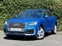 Used Audi Q2 S-Line 150 HP (110 kW) 2018 Blue SUV