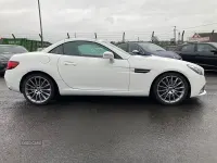 Used Mercedes SLC200 AMG line 2017 White Cabriolet
