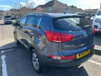 Used Kia Sportage 114 HP (83 kW) 2016 Blue SUV