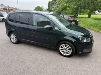 Used VW Touran SE 105 HP (77 kW) 2012 Green MPV