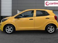 Used Kia Picanto 66 HP (48 kW) 2021 Yellow Hatchback
