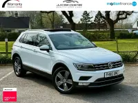 Used VW Tiguan SEL 150 HP (110 kW) 2016 White SUV