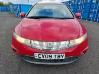 Used Honda Civic SE 2009 Red Hatchback