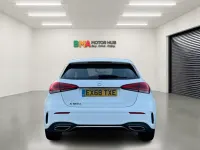 Used Mercedes A180 AMG line 2018 White Hatchback